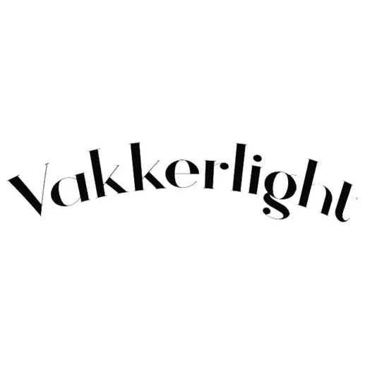 vakkerlight brand logo for vakkerlight.com