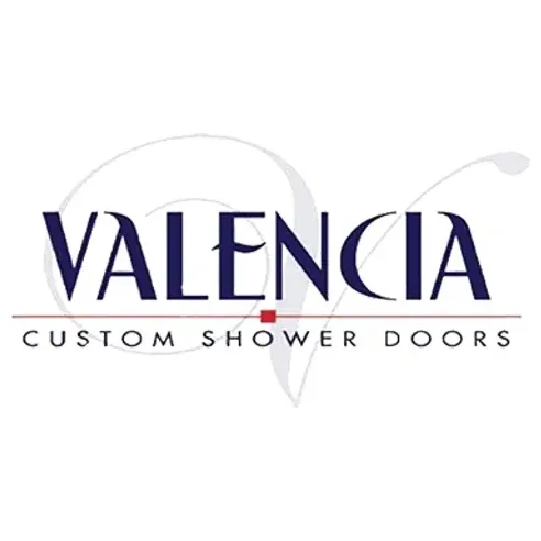 valenciacustomshowerdoors brand logo for valenciacustomshowerdoors.com