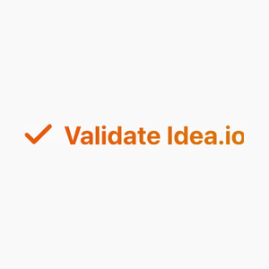 validateidea brand logo for validateidea.io