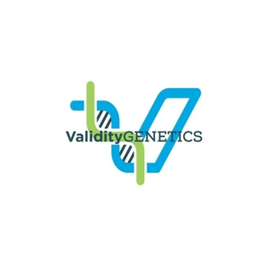 validitygenetics brand logo for validitygenetics.com