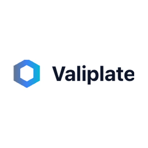 valiplate brand logo for valiplate.com
