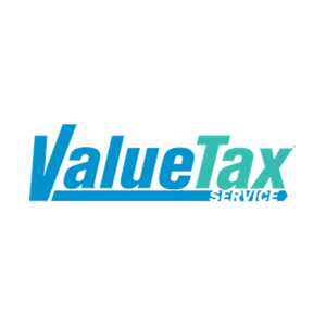 valuetaxservice brand logo for valuetaxservice.com