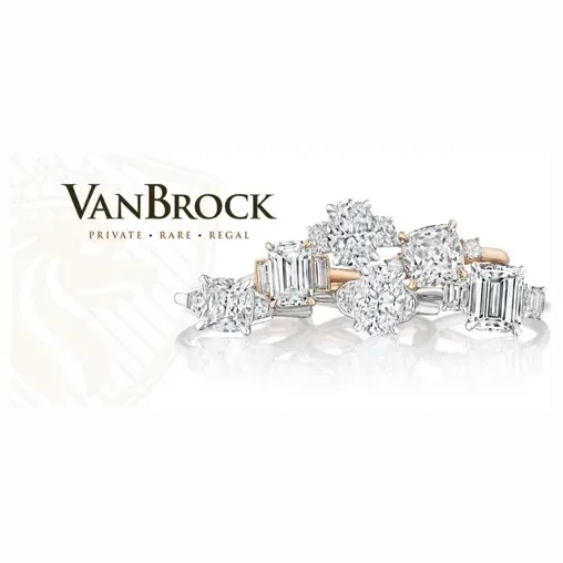 vanbrockjewels brand logo for vanbrockjewels.com