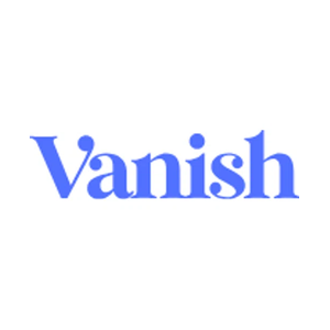 vanishskincare brand logo for vanishskincare.com