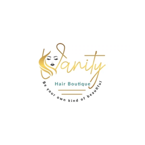 vanityhairboutiqueatl brand logo for vanityhairboutiqueatl.com