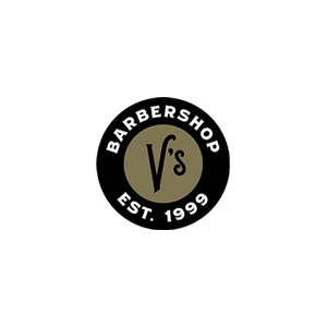 vbarbershop brand logo for vbarbershop.com