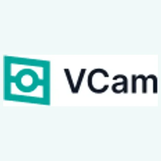 vcam brand logo for vcam.ai