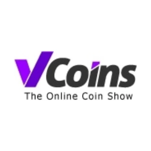 vcoins brand logo for vcoins.com