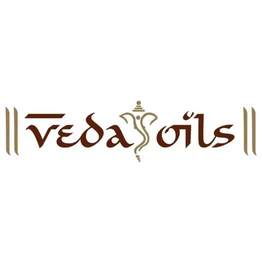 Vedaoils brand logo for us.vedaoils.com