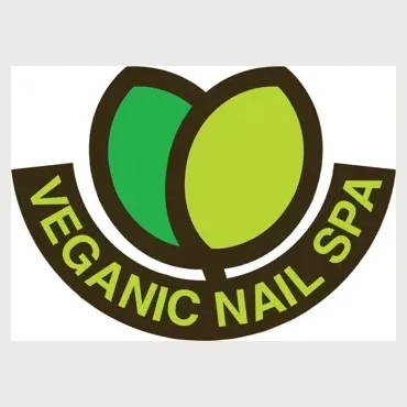 veganicnailspa brand logo for veganicnailspa.com