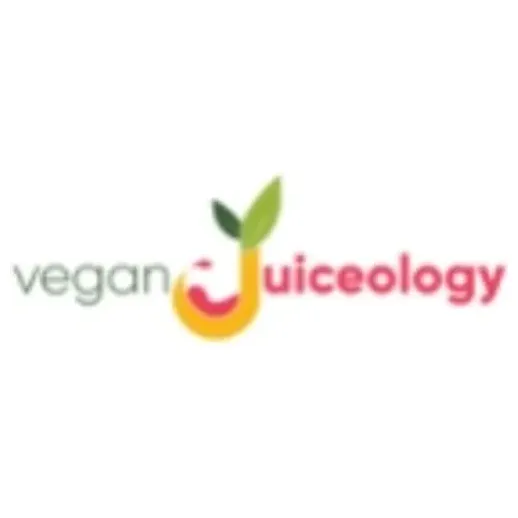 veganjuiceology brand logo for veganjuiceology.com