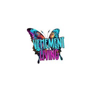 vehementliving brand logo for vehementliving.com