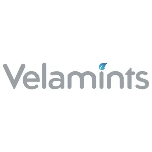 velamints brand logo for velamints.com