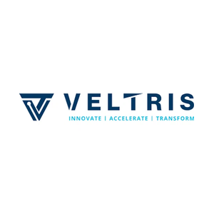 veltris brand logo for veltris.com