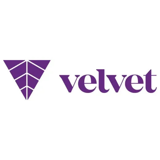 velvetcannabis brand logo for velvetcannabis.com