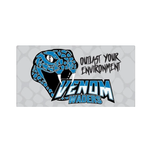 venomwaders brand logo for venomwaders.com