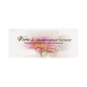 vernssharonvilleflorist brand logo for vernssharonvilleflorist.com