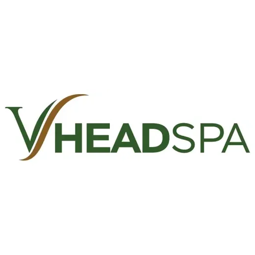 vheadspa brand logo for vheadspa.com