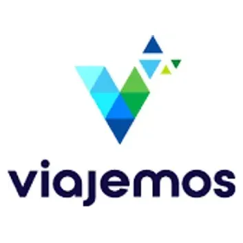 viajemos brand logo for viajemos.com