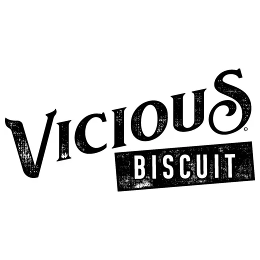 viciousbiscuit brand logo for viciousbiscuit.com