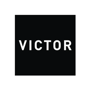 Victor brand logo for flyvictor.com