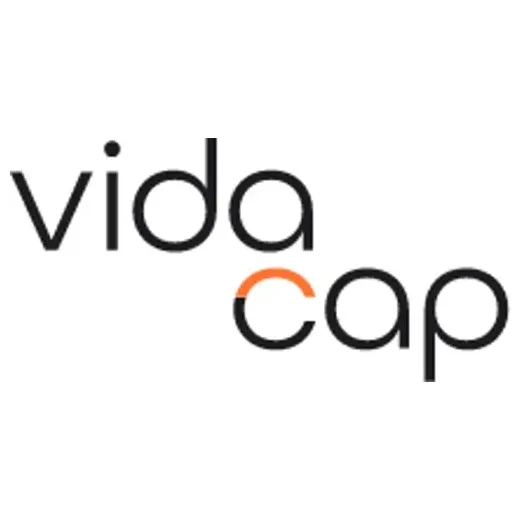 vidacap brand logo for vidacap.com