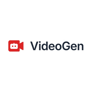 videogen brand logo for videogen.io