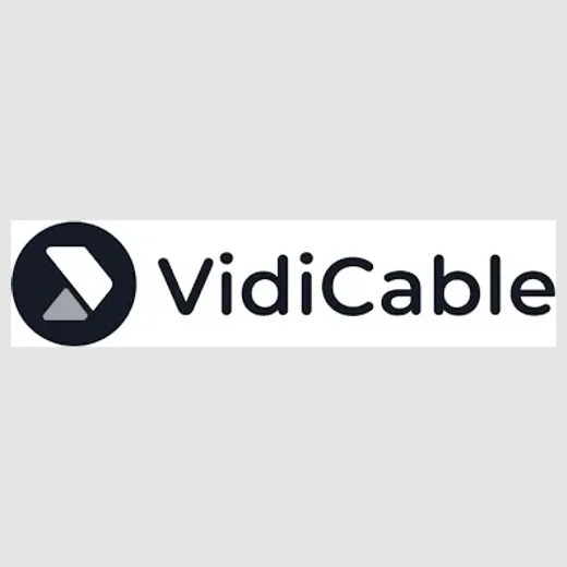 Vidicable brand logo for vidicable.com