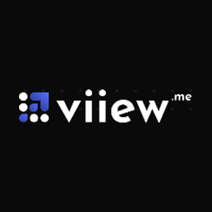 viiew brand logo for viiew.me