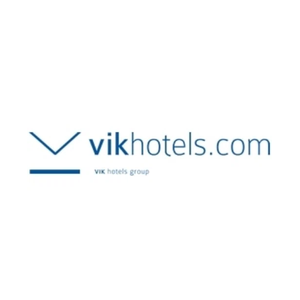 vikhotels brand logo for vikhotels.com