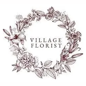 villagefloristla brand logo for villagefloristla.com