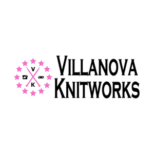villanovaknitworks brand logo for villanovaknitworks.com