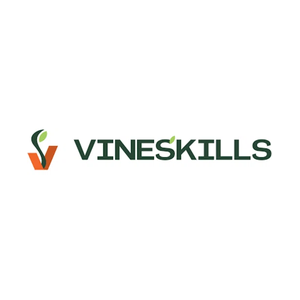 vineskills brand logo for vineskills.com