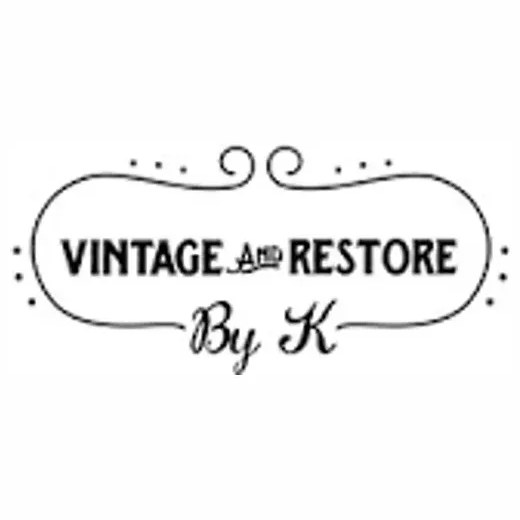 vintageandrestorebyk brand logo for vintageandrestorebyk.com