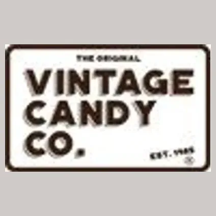 vintagecandyco brand logo for vintagecandyco.com