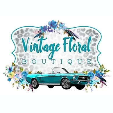 vintagefloralboutique brand logo for vintagefloralboutique.com