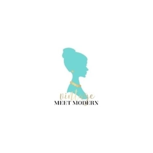 vintagemeetmodern brand logo for vintagemeetmodern.com