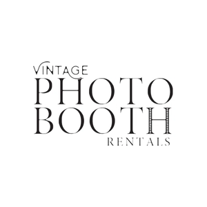 vintagephotoboothrentals brand logo for vintagephotoboothrentals.com