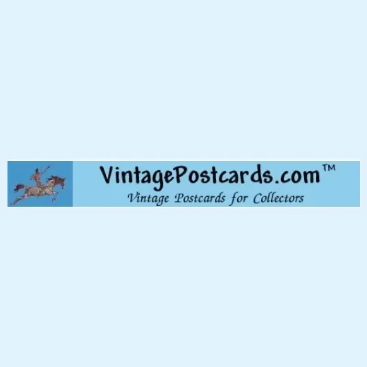 vintagepostcards brand logo for vintagepostcards.com