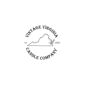 vintagevirginiacandle brand logo for vintagevirginiacandle.com
