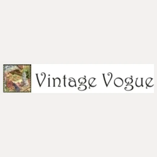 vintagevogue brand logo for vintagevogue.com