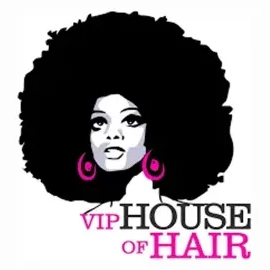 viphouseofhair brand logo for viphouseofhair.com