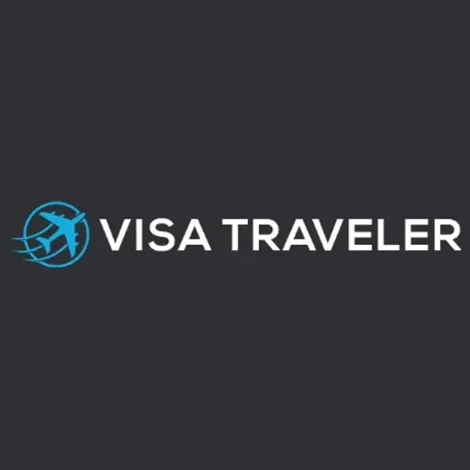 visatraveler brand logo for visatraveler.com