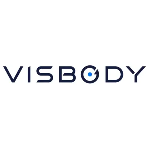 visbody brand logo for visbody.com