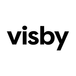 visby brand logo for visby.com