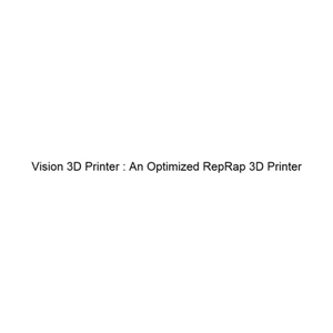 Blogspot brand logo for vision3dprinter.blogspot.com