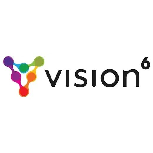 vision6 brand logo for vision6.com