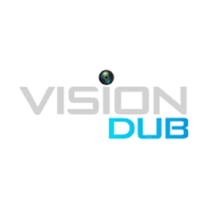 visiondub brand logo for visiondub.com