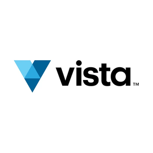 Vista brand logo for vista.com