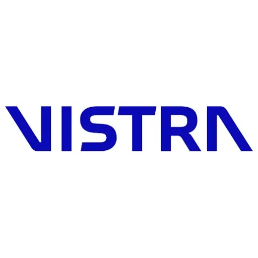 vistra brand logo for vistra.com